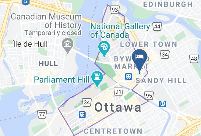 Ottawa - Les Suites Hotel Ottawa Maps