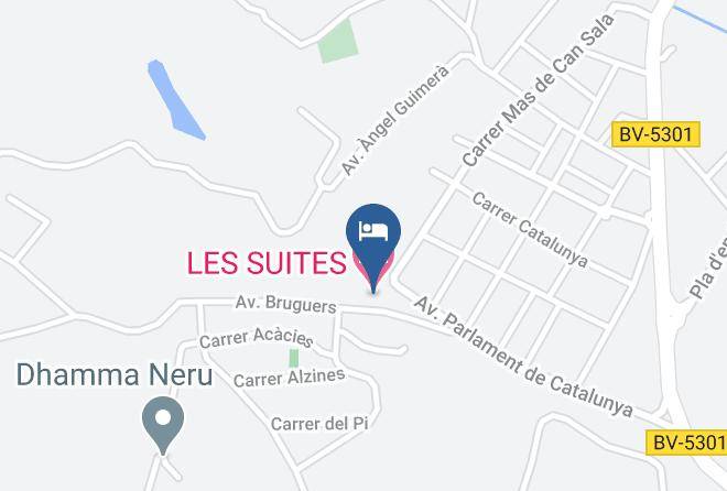 Barcelona - Les Suites Maps