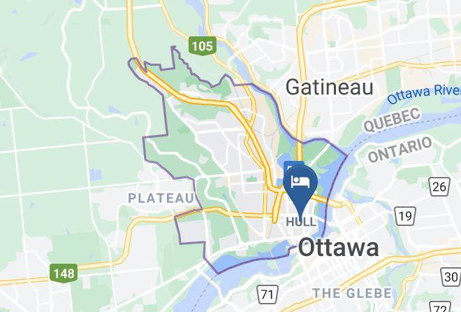 Gatineau - Les Suites Victoria Ascend Hotel Collection Maps