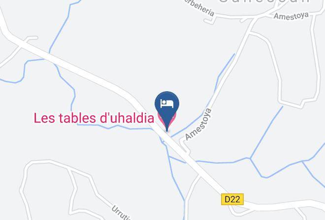 Pyrenees Atlantiques - Les Tables D'uhaldia Maps
