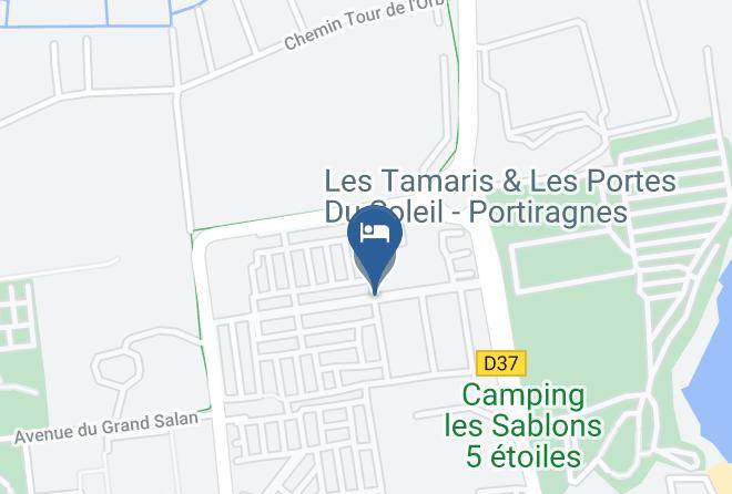 Herault - Les Tamaris & Les Portes Du Soleil Portiragnes Maps