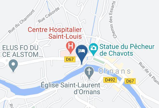 Doubs - Les Tanneries D'ornans Bar Restaurant Maps