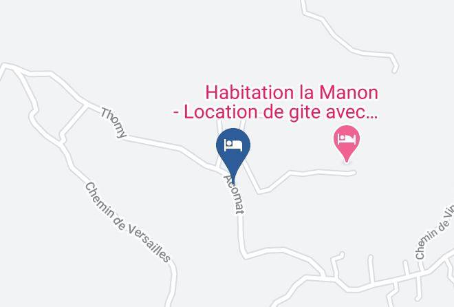 Pointe Noire - Les Terrasses D'acomat Maps