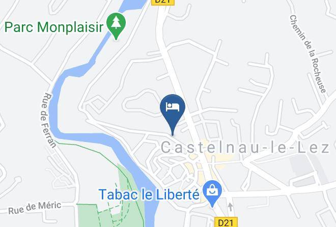 Les Terrasses De Castelnau Map