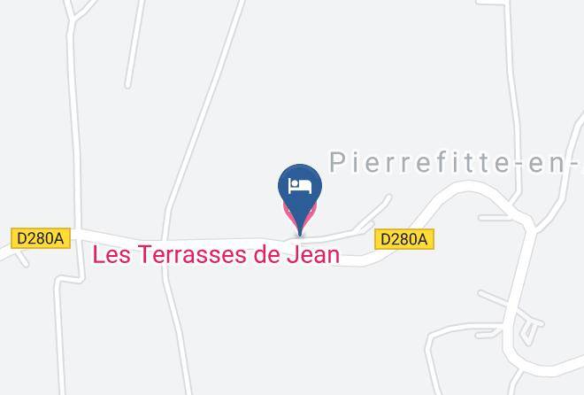 Calvados - Les Terrasses De Jean Maps