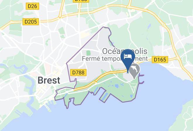 Finistere - Les Terrasses De Kerangall Chambres Maps