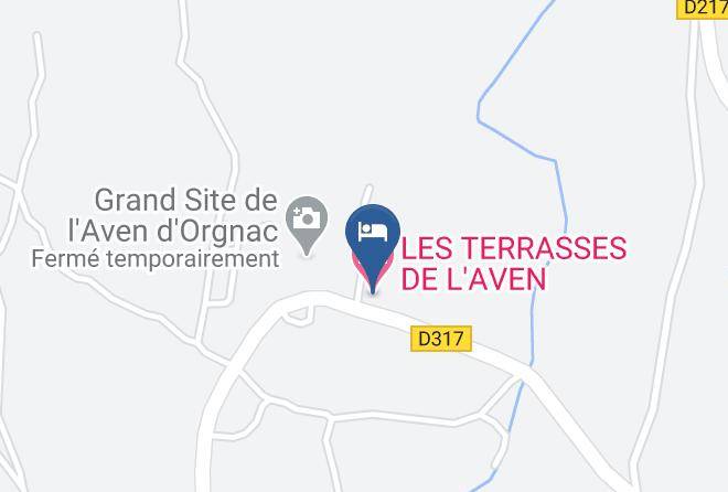 Ardeche - Les Terrasses De L'aven Maps