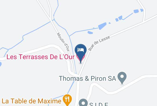 Les Terrasses De L'our Map