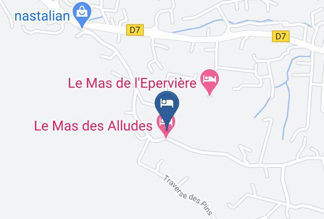Bouches Du Rhone - Les Terrasses Du Garlaban Maps