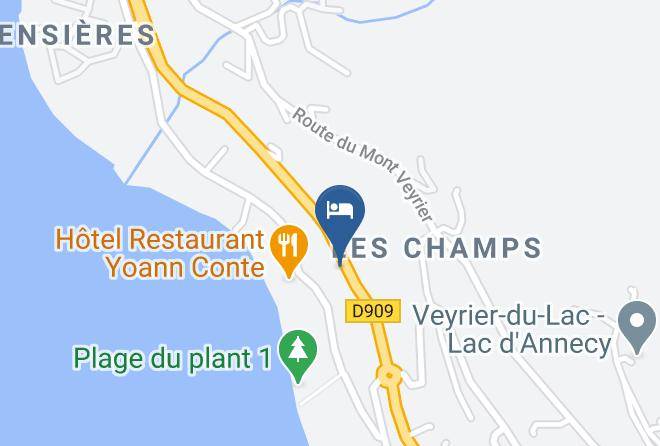 Haute Savoie - Les Terrasses Du Lac Maps