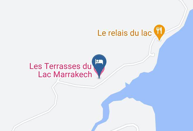 Marrakesh Tensift El Haouz - Les Terrasses Du Lac Marrakech Maps