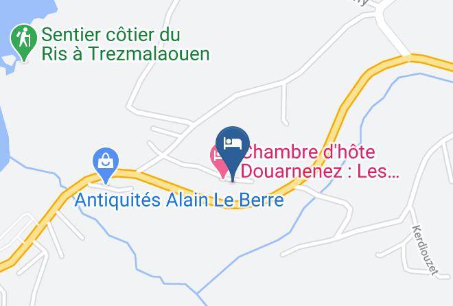 Finistere - Les Terrasses Du Ris Maps