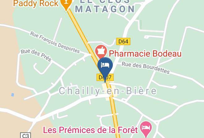 Seine Et Marne - Les Tilleuls Chailly En Biere Maps