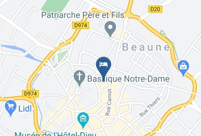 Cote D Or - Les Tilleuls De Monge Maps