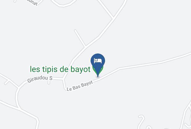 Dordogne - Les Tipis De Bayot Maps