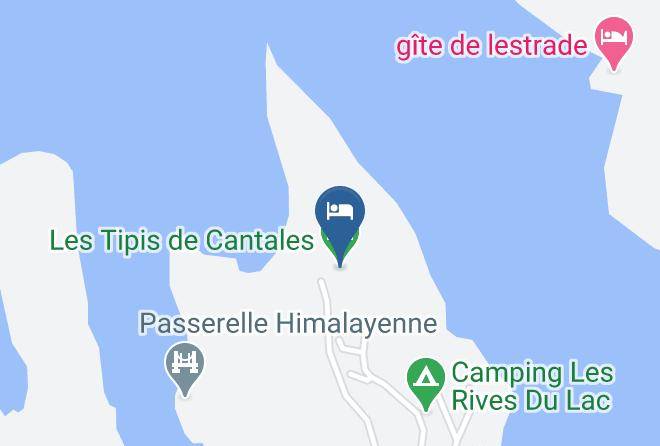 Cantal - Les Tipis De Cantales Maps