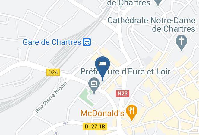Eure Et Loir - Les Toits De Chartres Maps