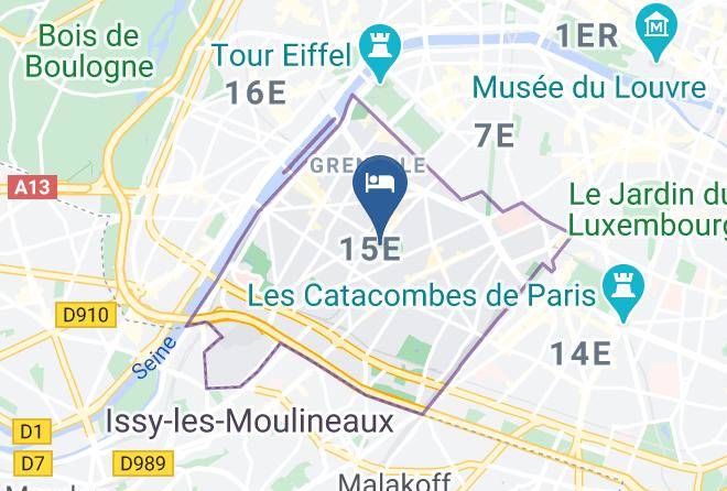 Paris - Les Toits De Paris Chambre D'hotes De Charme A Paris Maps