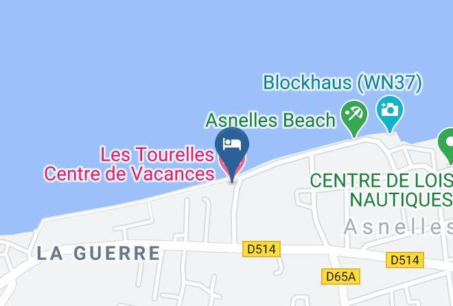Calvados - Les Tourelles Centre De Vacances Maps