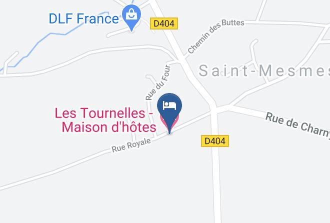 Seine Et Marne - Les Tournelles Maison D'hotes Maps