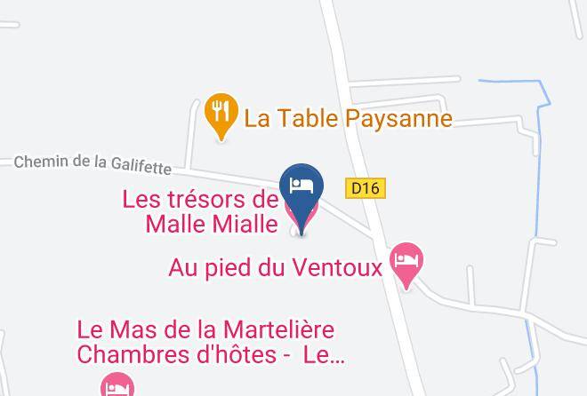 Vaucluse - Les Tresors De Malle Mialle Maps