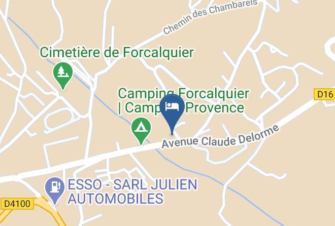 Alpes De Haute Provence - Les Trois Oliviers Maps
