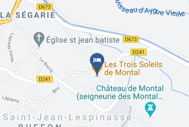 Lot - Les Trois Soleils De Montal Maps