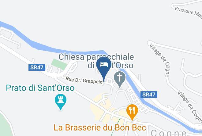 Aosta - Les Trompeurs Chez Odette Maps