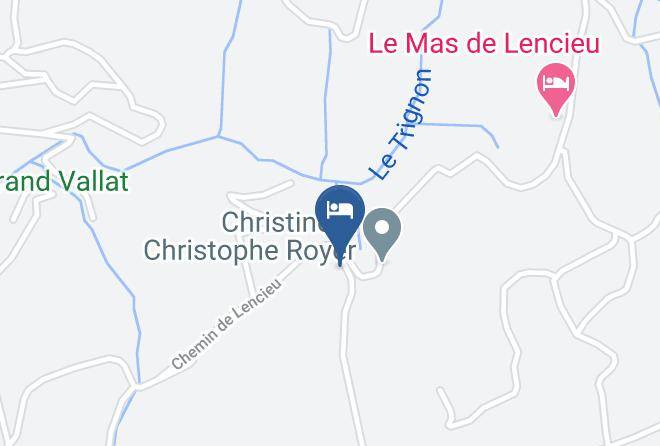 Vaucluse - Les Tuileries De Lencieux Maps