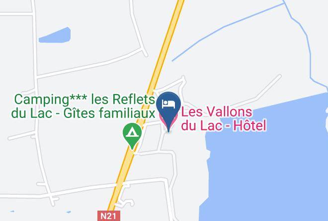 Gers - Les Vallons Du Lac Hotel Maps