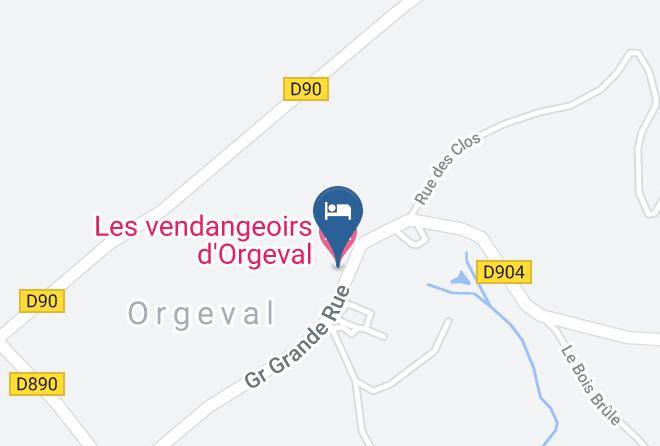 Aisne - Les Vendangeoirs D'orgeval Maps