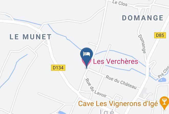 Saone Et Loire - Les Vercheres Maps