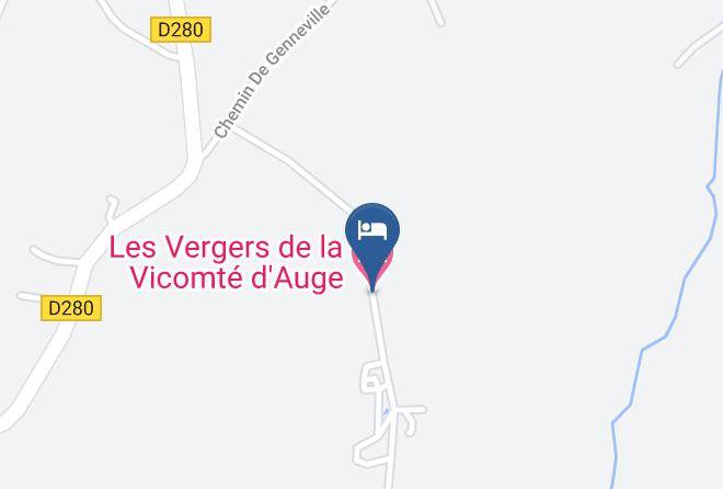 Calvados - Les Vergers De La Vicomte D'auge Maps