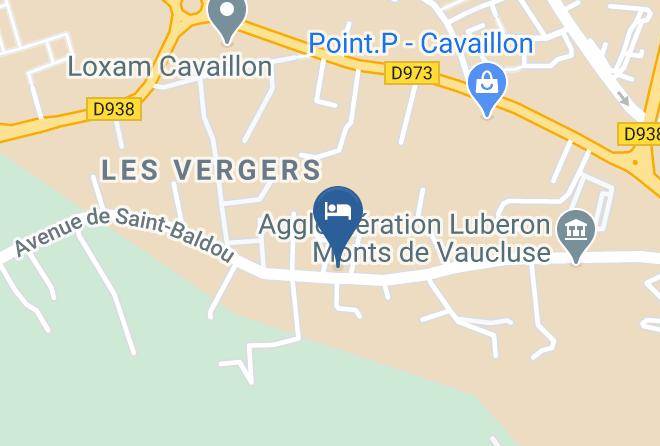 Vaucluse - Les Vergers Saint Baldou Maps
