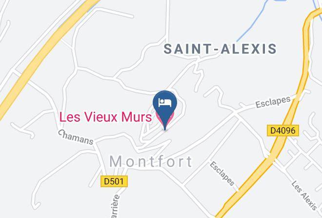 Alpes De Haute Provence - Les Vieux Murs Maps