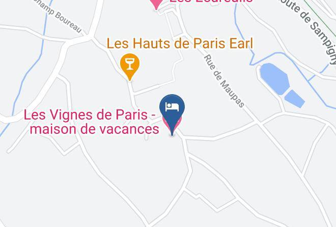 Saone Et Loire - Les Vignes De Paris Maison De Vacances Maps