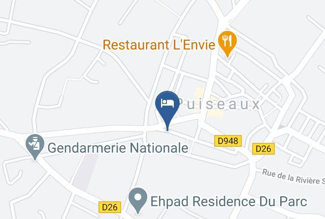 Loiret - Les Viviers Maison D'hotes Maps