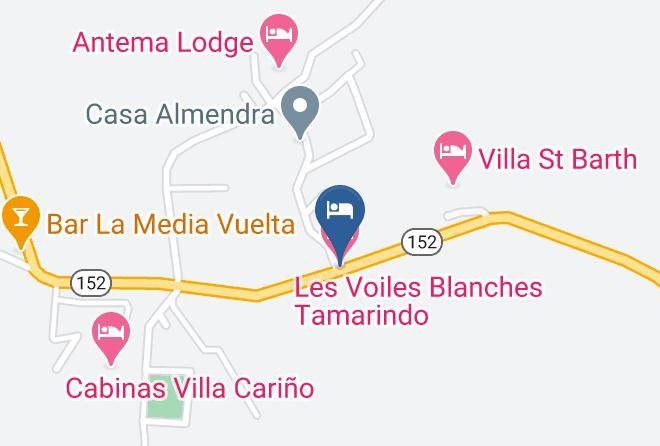 Santa Cruz - Les Voiles Blanches Tamarindo Maps