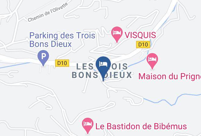 Bouches Du Rhone - Les Voiles Maps
