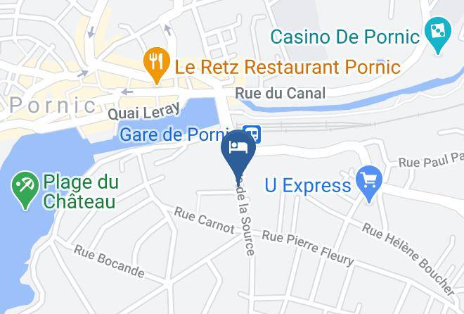 Loire Atlantique - Les Volets Bleus Chambres D'hotes A Pornic Maps