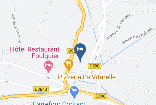 Aveyron - Les Volets Bleus Chez Thierry Maps