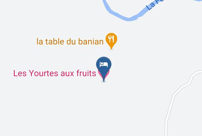La Foa - Les Yourtes Aux Fruits Maps