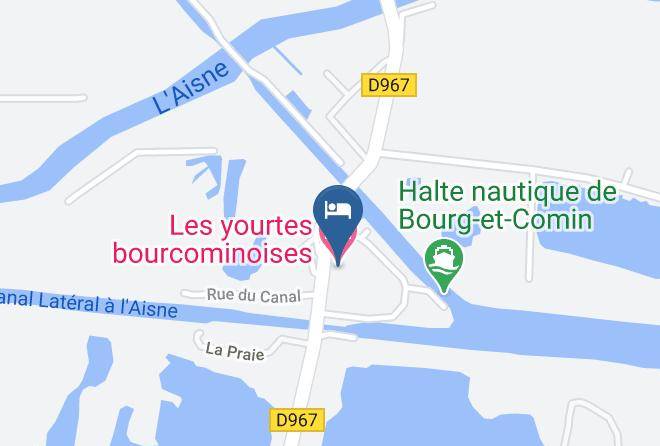 Aisne - Les Yourtes Bourcominoises Maps