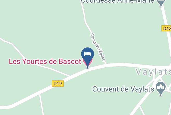 Lot - Les Yourtes De Bascot Maps