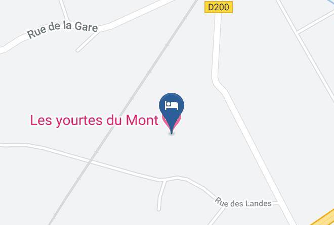 Manche - Les Yourtes Du Mont Maps