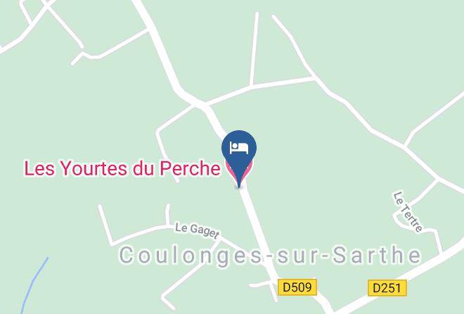 Orne - Les Yourtes Du Perche Maps