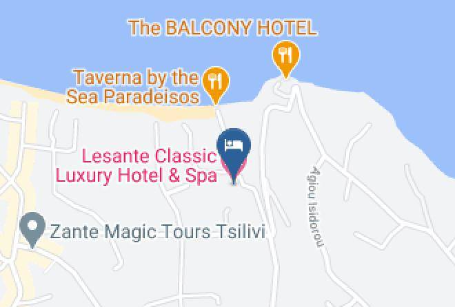 Lesante Classic Luxury Hotel & Spa Map