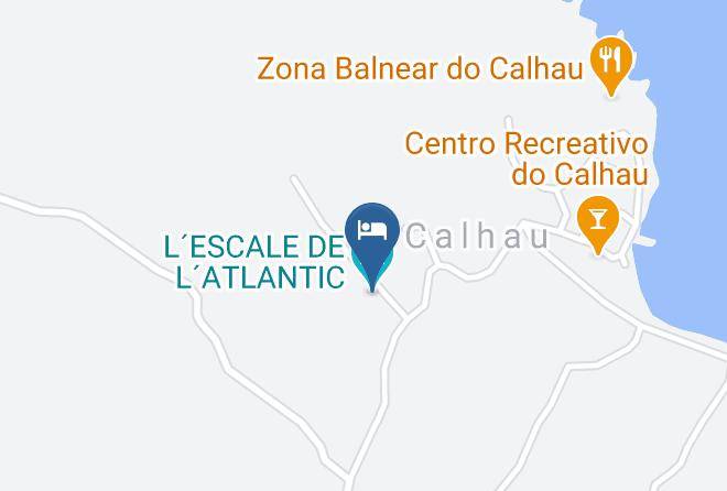 Lajes Do Pico - Lescale De Latlantic Maps