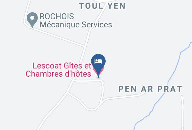 Cotes D Armor - Lescoat Gites Et Chambres D'hotes Maps