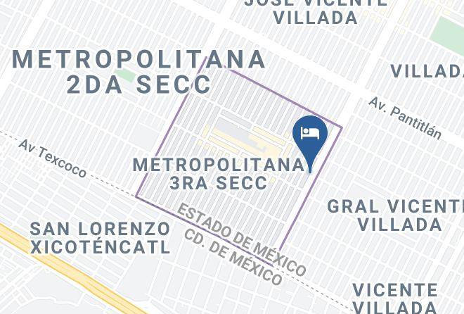 Ciudad Nezahualcoyotl - Lesix Hotel Maps